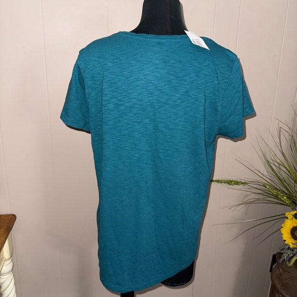 Soft Surroundings • Love Embroidered Tee - Picture 3 of 10